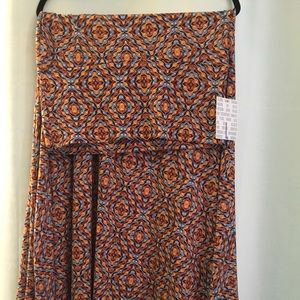 Lularoe Maxi Skirt Dress Size L NWT